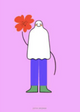 Fantasma con Flor
