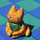 Escultura Gato Sentado
