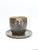 Taza Jaguar Recta Cafe con Plato